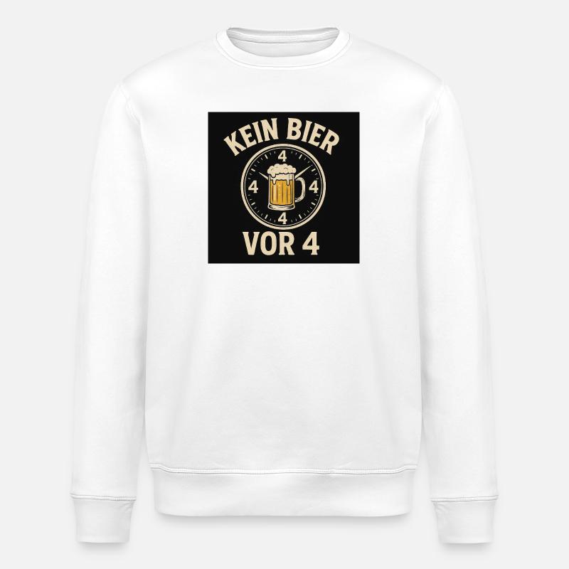 Bier - Stanley/Stella Unisex Bio-Sweatshirt ROLLER - Weiß