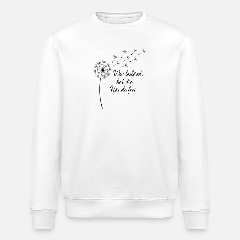 Pusteblume - Stanley/Stella Unisex Bio-Sweatshirt ROLLER - Weiß