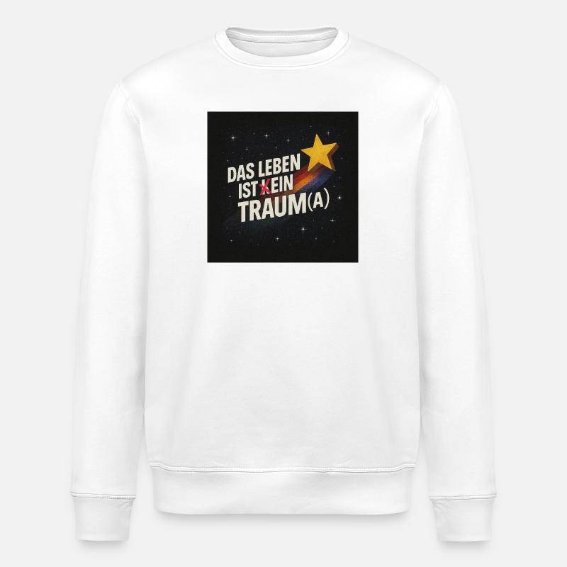 Le traumatisme en bref - Sweat bio ROLLER Stanley/Stella Unisexe - blanc