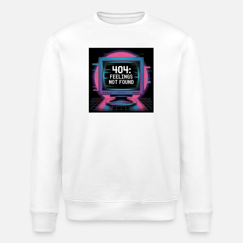 Kreativer IT-Humor - Stanley/Stella Unisex Bio-Sweatshirt ROLLER - Weiß