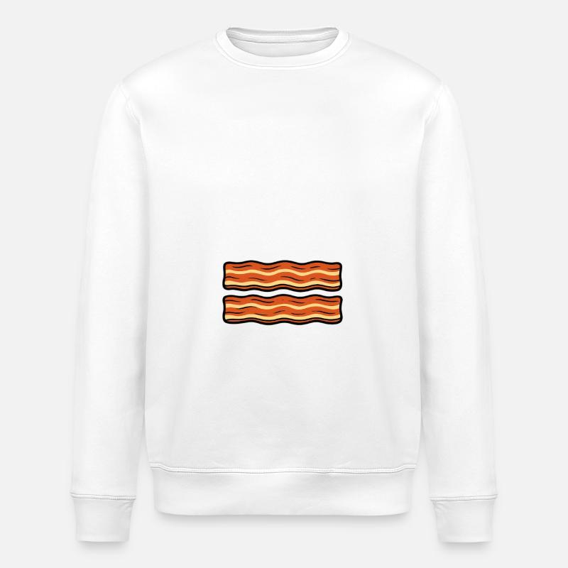 Proud to be a little Bacon - Stanley/Stella Unisex Bio-Sweatshirt ROLLER - Weiß