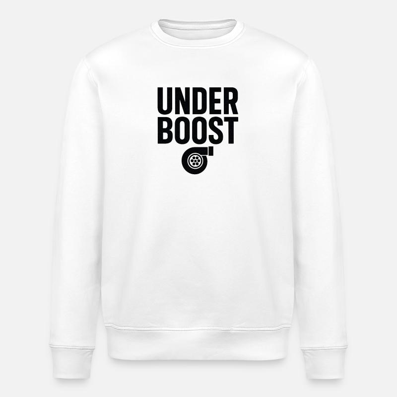 Conception du logo Under Boost - Sweat bio ROLLER Stanley/Stella Unisexe - blanc