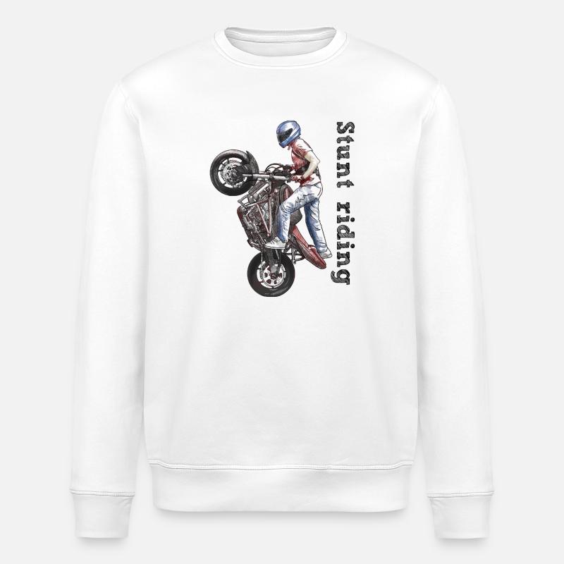 cascade - Sweat bio ROLLER Stanley/Stella Unisexe - blanc