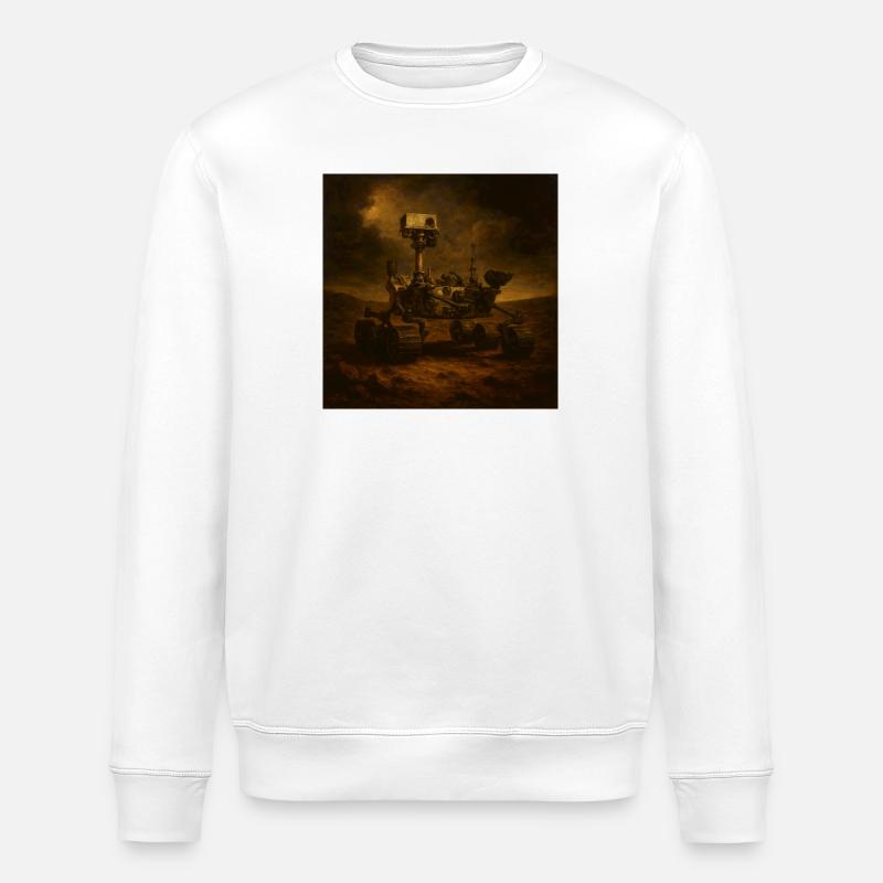 Mars Rover  - Stanley/Stella Unisex Bio-Sweatshirt ROLLER - Weiß