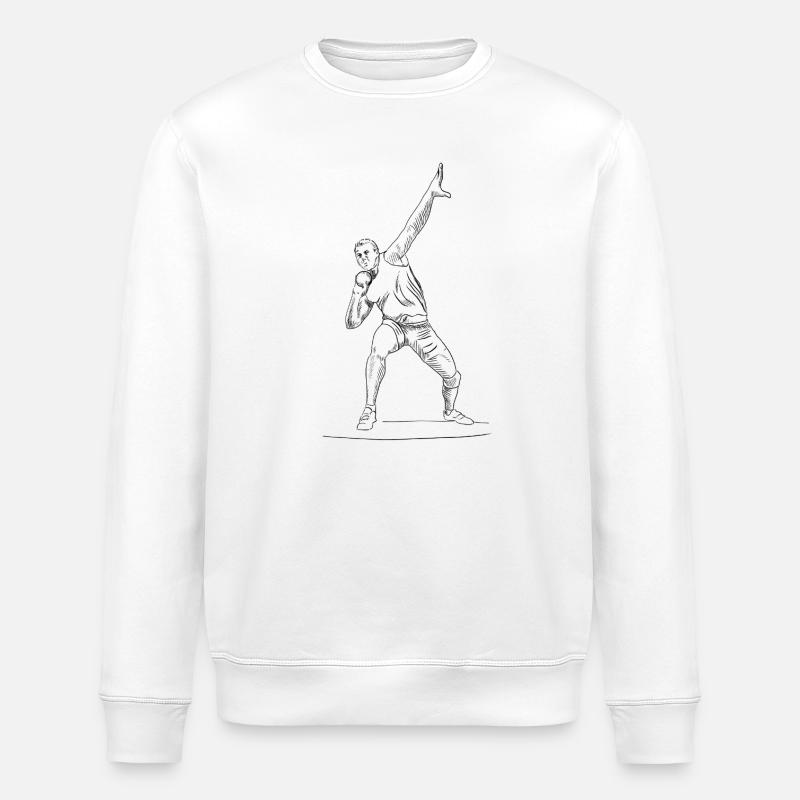 Kugelstoß - Stanley/Stella Unisex Bio-Sweatshirt ROLLER - Weiß