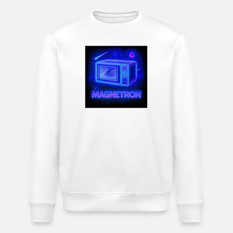 Micro-ondes néon Cosmos - Sweat bio ROLLER Stanley/Stella Unisexe - blanc