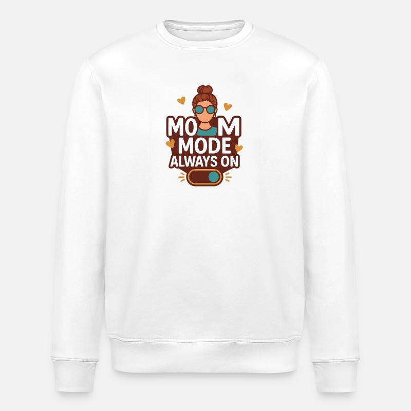 Mode maman toujours activé - Sweat bio ROLLER Stanley/Stella Unisexe - blanc