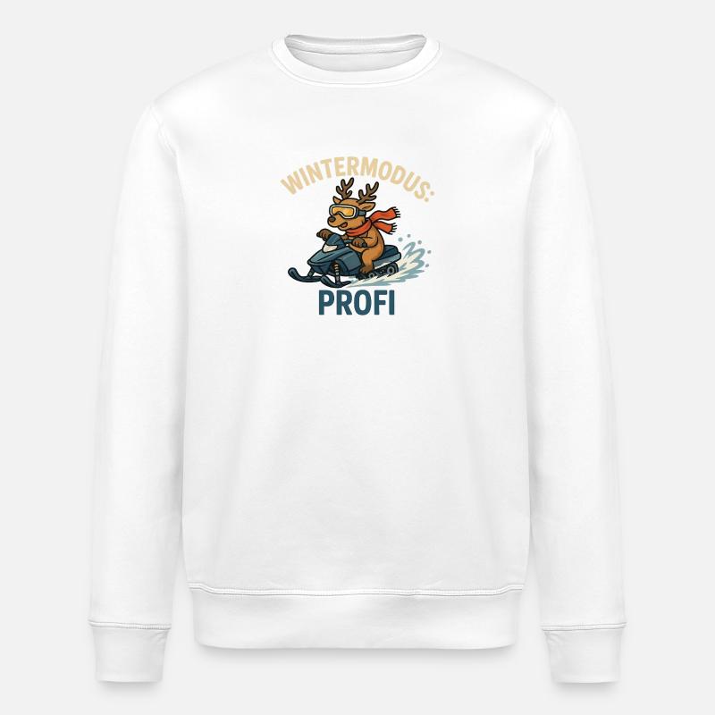 Wintermodus Profi - Stanley/Stella Unisex Bio-Sweatshirt ROLLER - Weiß