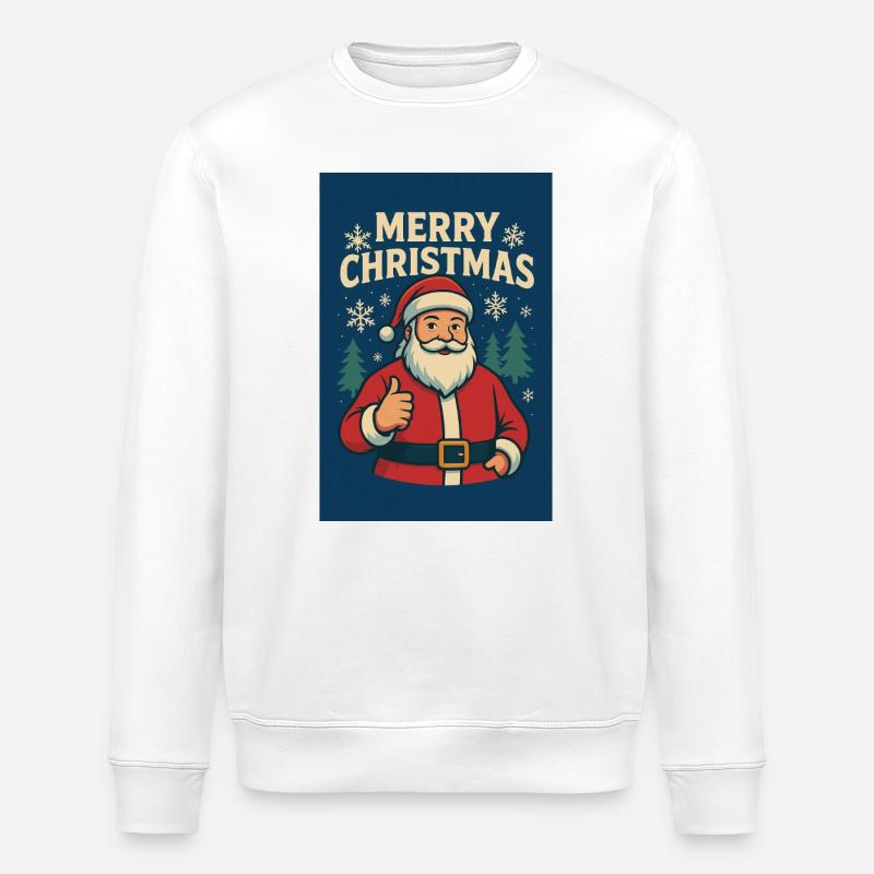 Happy Rainbow Designs - Stanley/Stella Unisex Bio-Sweatshirt ROLLER - Weiß