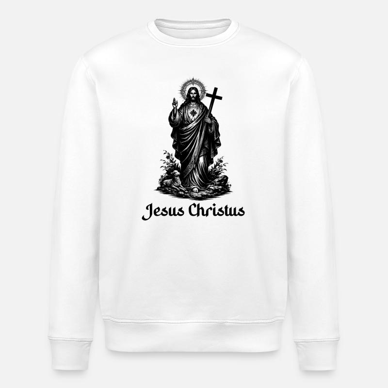 Mon Dieu - Sweat bio ROLLER Stanley/Stella Unisexe - blanc