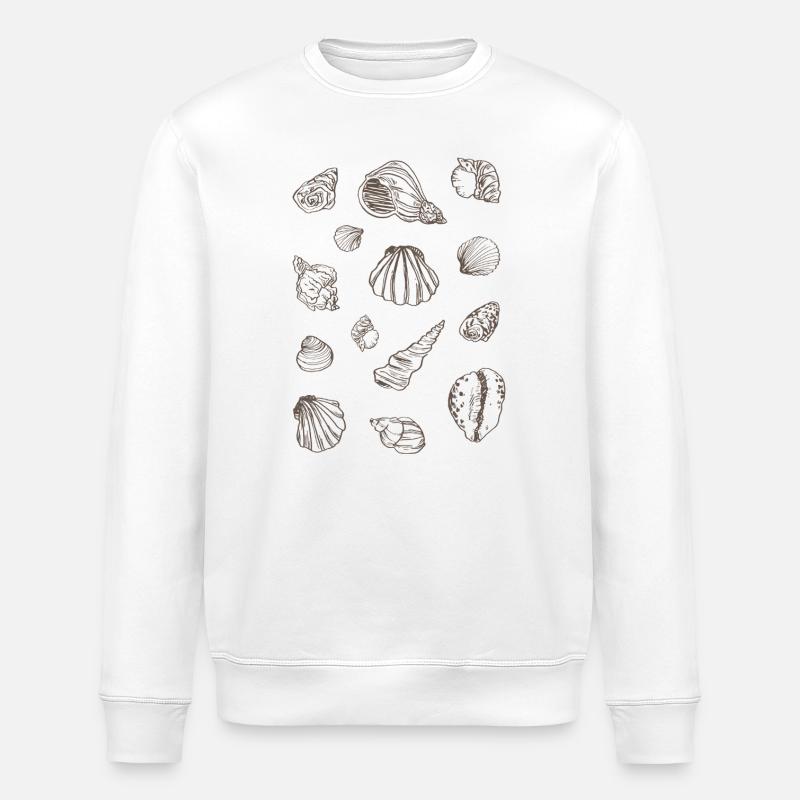 MOULES - Sweat bio ROLLER Stanley/Stella Unisexe - blanc