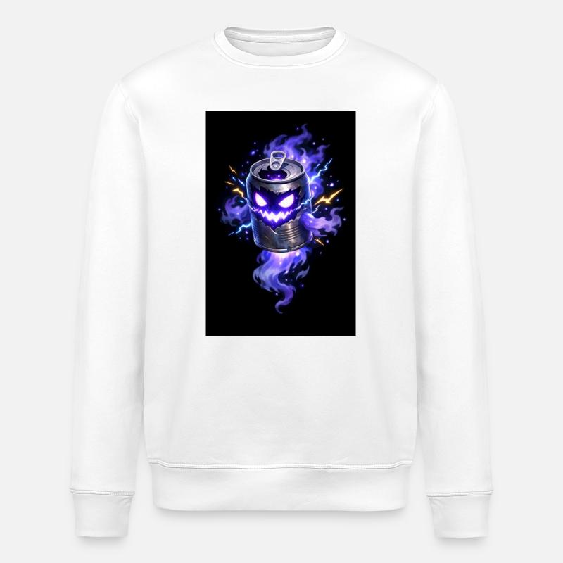 Violette Spukkanone Halloween - Sweat bio ROLLER Stanley/Stella Unisexe - blanc