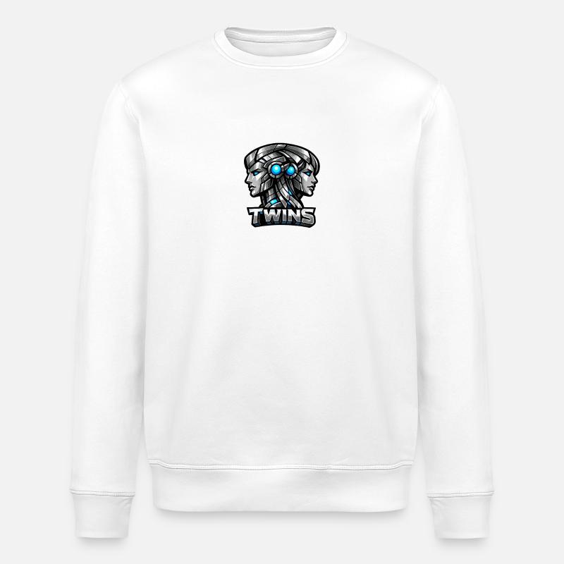 Jumeaux - Sweat bio ROLLER Stanley/Stella Unisexe - blanc