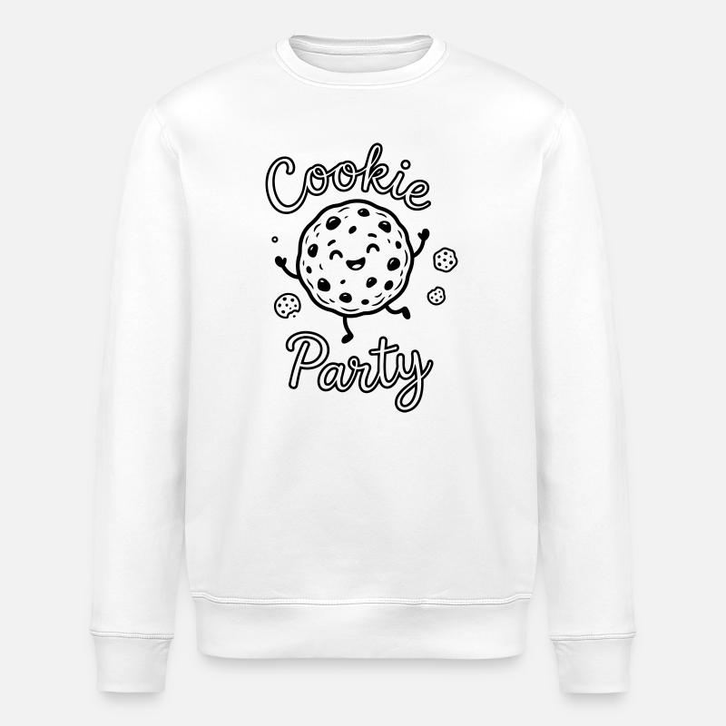 Cookies - Stanley/Stella Unisex Bio-Sweatshirt ROLLER - Weiß