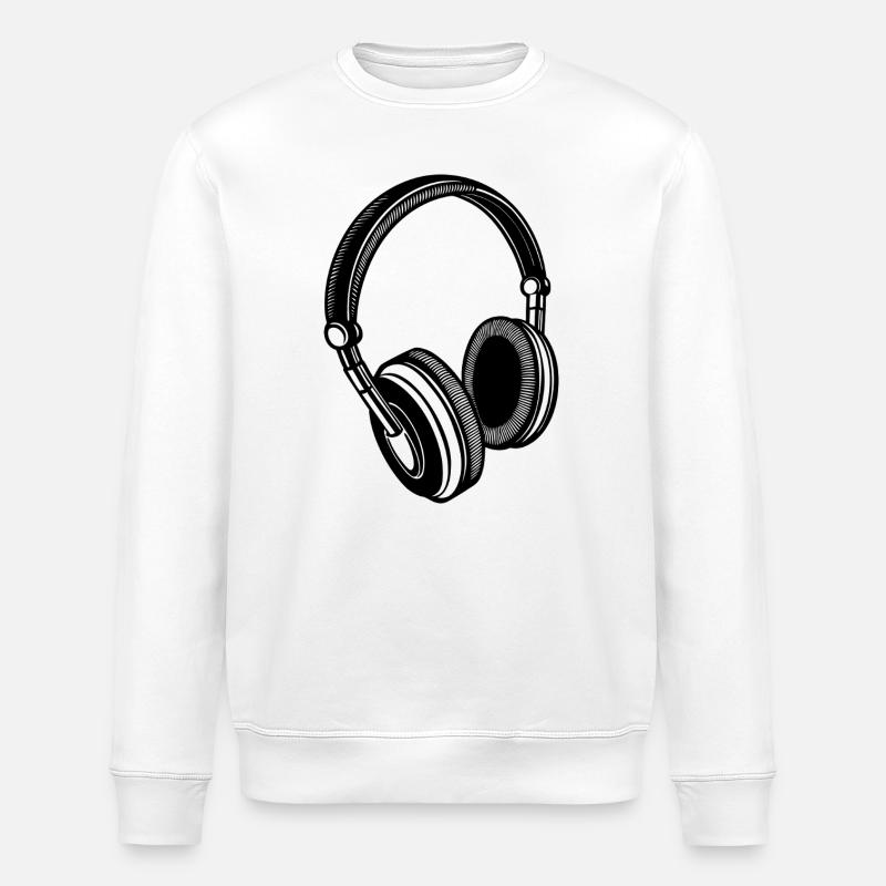 Casque - Sweat bio ROLLER Stanley/Stella Unisexe - blanc