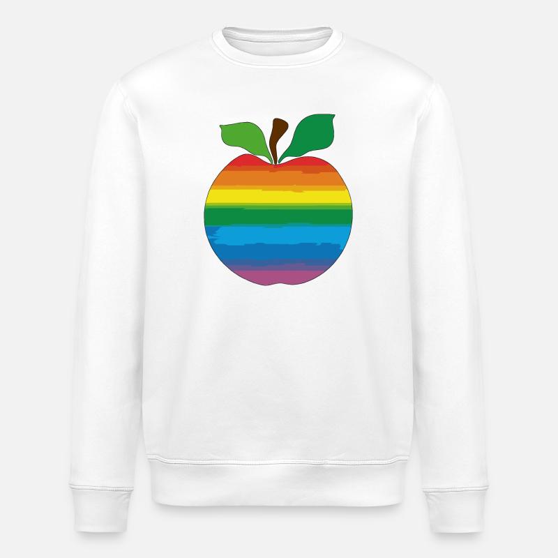 Apfel - Stanley/Stella Unisex Bio-Sweatshirt ROLLER - Weiß