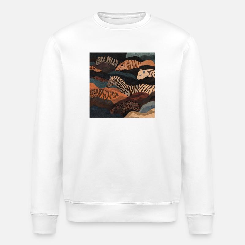 Diversité - Sweat bio ROLLER Stanley/Stella Unisexe - blanc