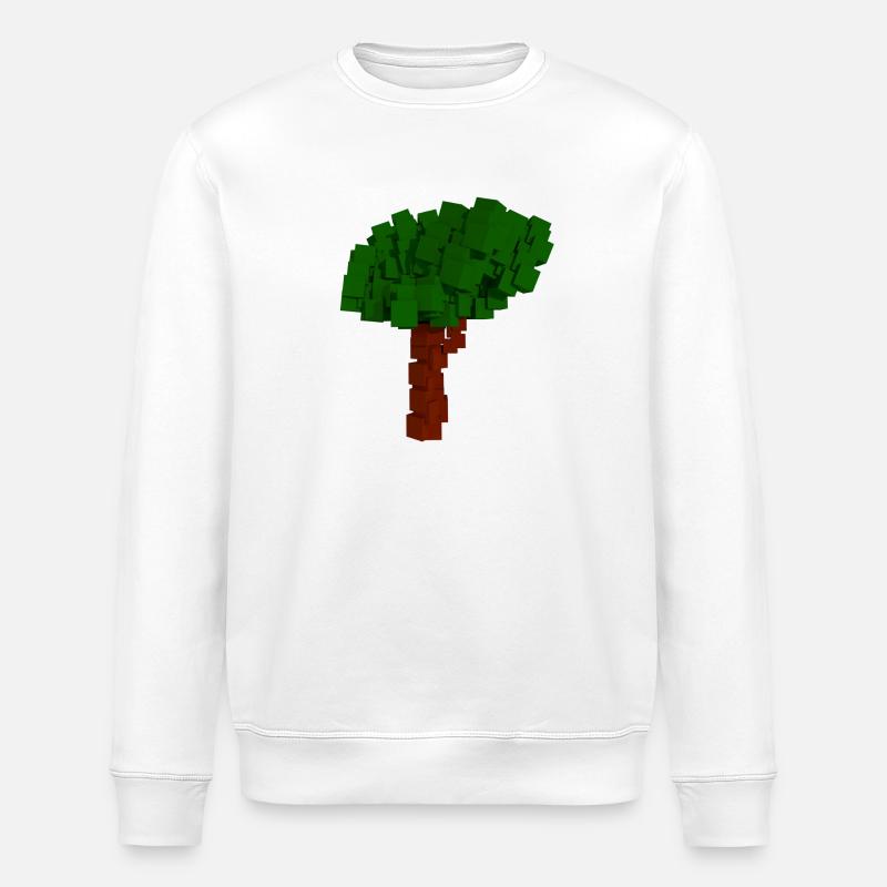 Arbre de Blockchain - Sweat bio ROLLER Stanley/Stella Unisexe - blanc