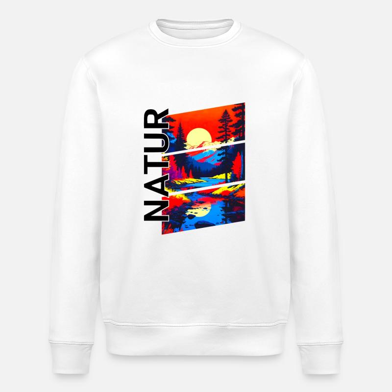 Natur - Stanley/Stella Unisex Bio-Sweatshirt ROLLER - Weiß