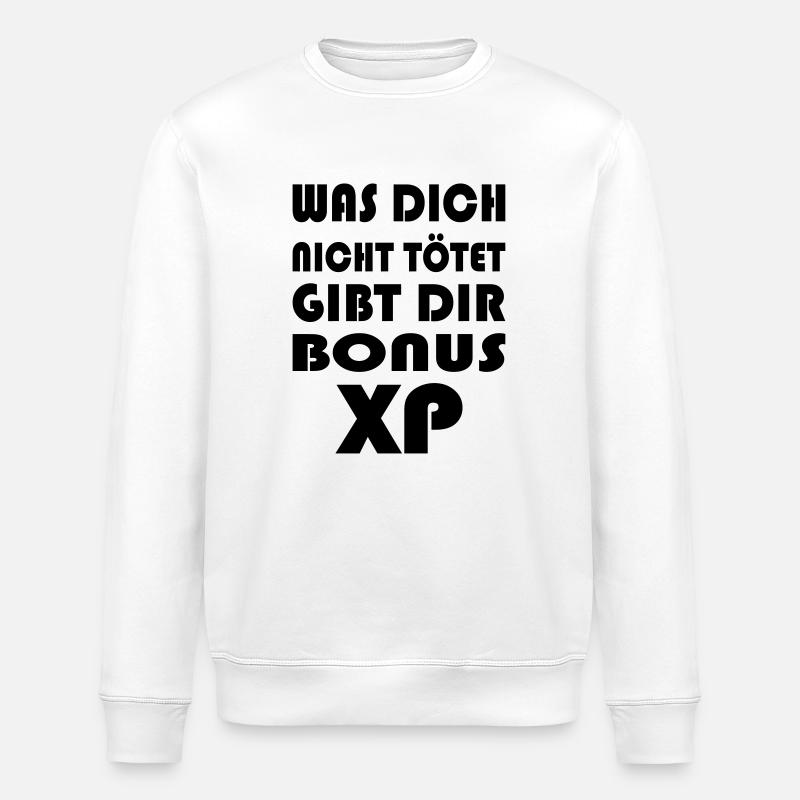 Bonus XP - Stanley/Stella Unisex Bio-Sweatshirt ROLLER - Weiß