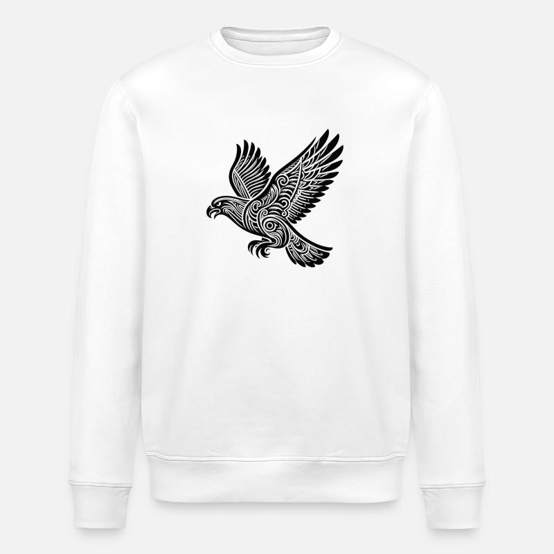 Adler - Stanley/Stella Unisex Bio-Sweatshirt ROLLER - Weiß