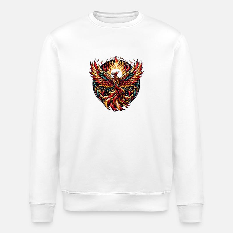 Phönix - Stanley/Stella Unisex Bio-Sweatshirt ROLLER - Weiß