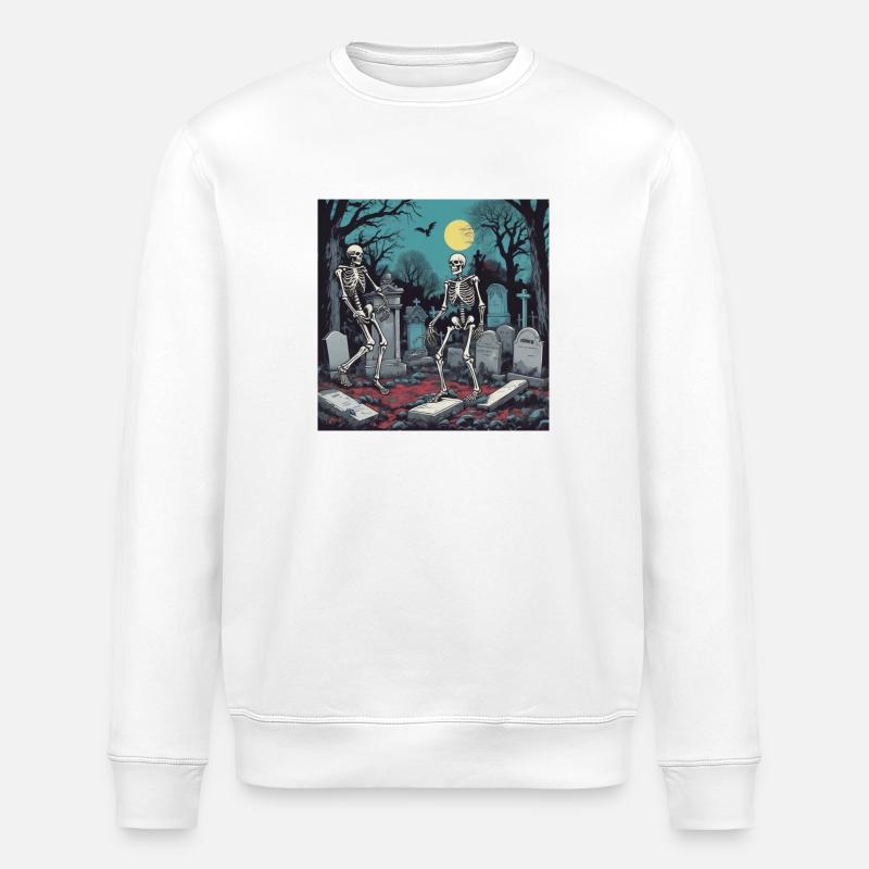 Alt Herren Treff, Freunde - Stanley/Stella Unisex Bio-Sweatshirt ROLLER - Weiß