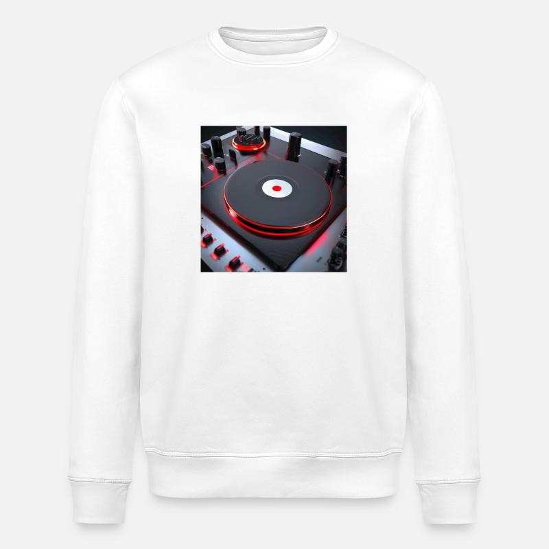 DJ - Stanley/Stella Unisex Bio-Sweatshirt ROLLER - Weiß