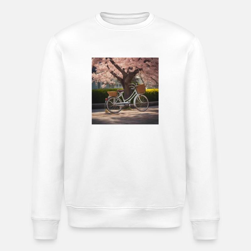 Retro-Frühling - Stanley/Stella Unisex Bio-Sweatshirt ROLLER - Weiß