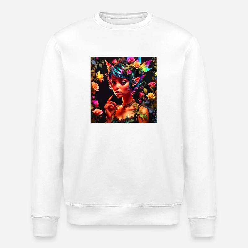 Pixie, Princesse, Fantaisie, Cadeau, - Sweat bio ROLLER Stanley/Stella Unisexe - blanc