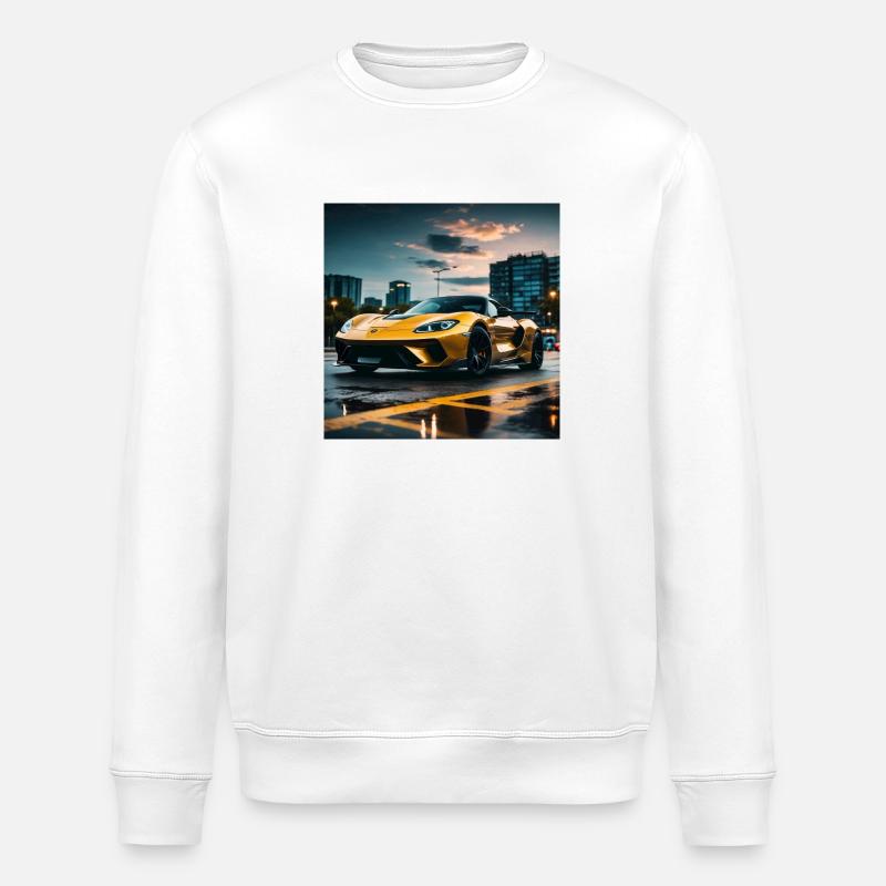 Supercar - Stanley/Stella Unisex Bio-Sweatshirt ROLLER - Weiß