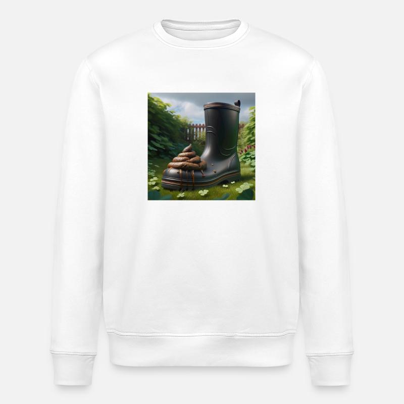 Bastard - Stanley/Stella Unisex Bio-Sweatshirt ROLLER - Weiß