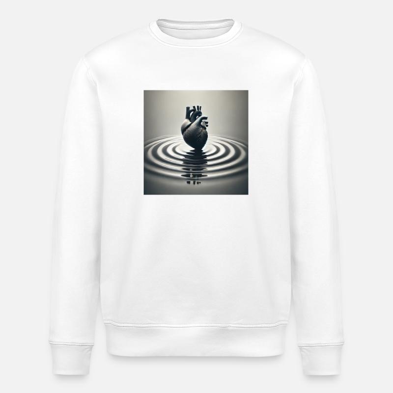 Versunken - Stanley/Stella Unisex Bio-Sweatshirt ROLLER - Weiß