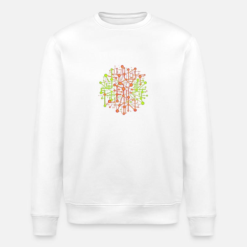 Neon - Stanley/Stella Unisex Bio-Sweatshirt ROLLER - Weiß