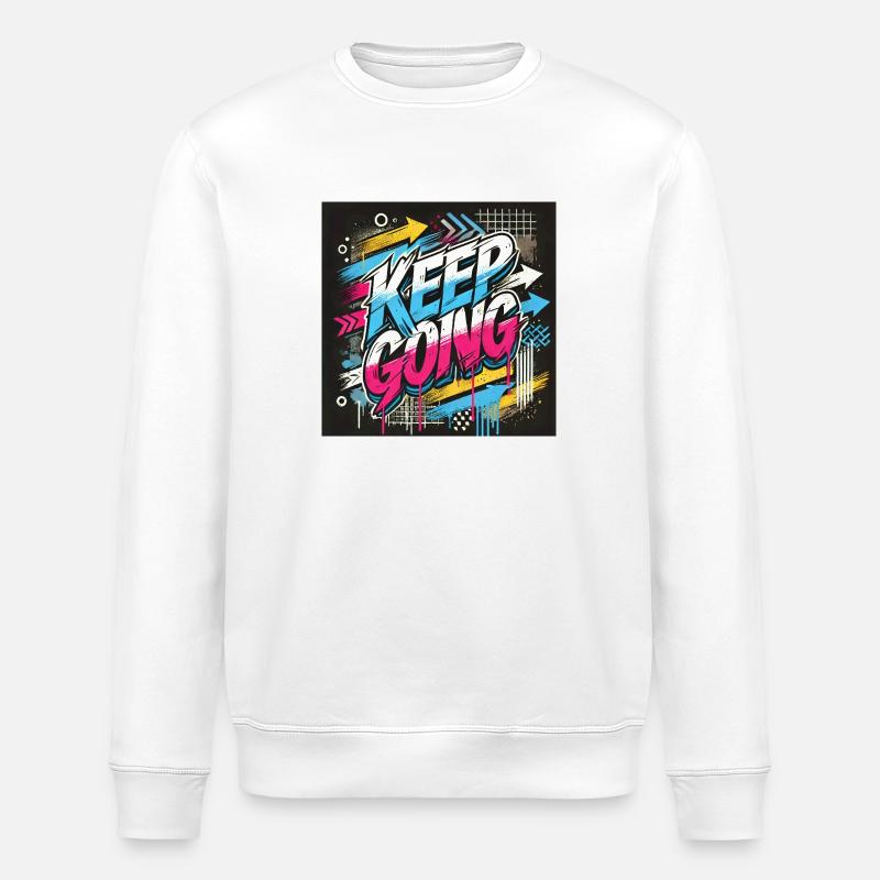 8A463147 42F5 43CA ABE0 E38A396754CF - Stanley/Stella Unisex Bio-Sweatshirt ROLLER - Weiß