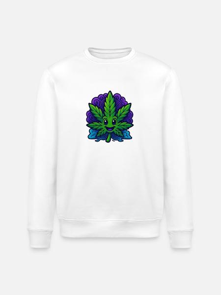 Canabliss - Stanley/Stella Unisex Bio-Sweatshirt ROLLER - Weiß