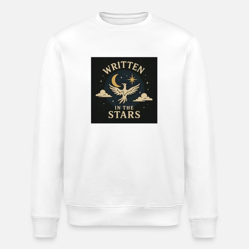 Écrit dans les étoiles - Sweat bio ROLLER Stanley/Stella Unisexe - blanc