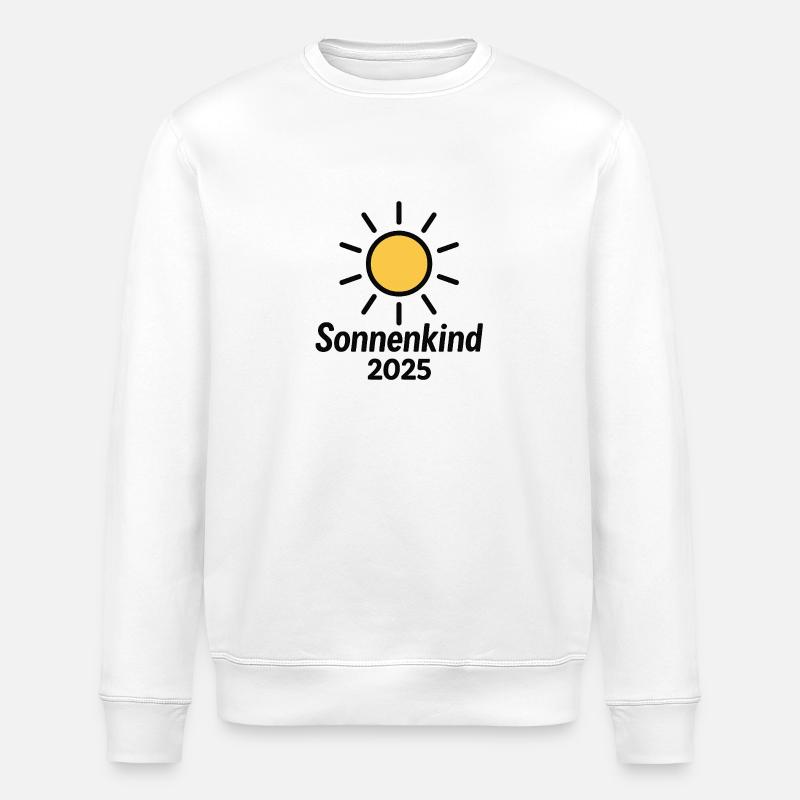 Sonnenkind 2025 - Stanley/Stella Unisex Bio-Sweatshirt ROLLER - Weiß