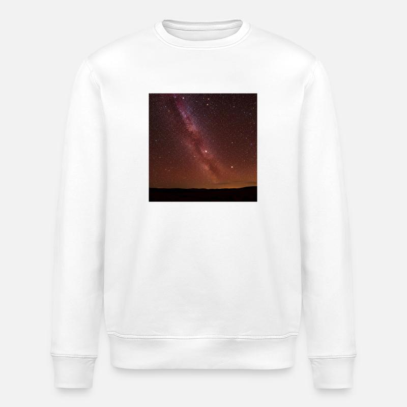 Sternenhimmel Vergleichsbild - Stanley/Stella Unisex Bio-Sweatshirt ROLLER - Weiß