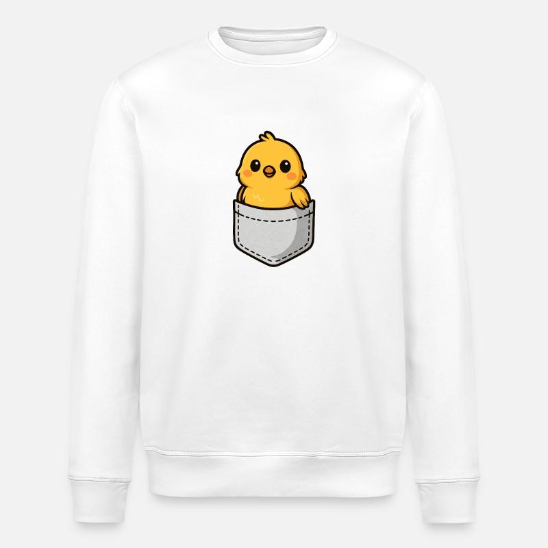 Kuecken - Stanley/Stella Unisex Bio-Sweatshirt ROLLER - Weiß