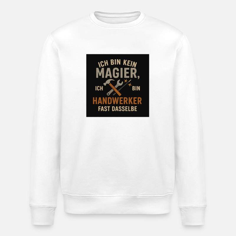 file 000000002a9061f7a247417891cdbdbb - Stanley/Stella Unisex Bio-Sweatshirt ROLLER - Weiß