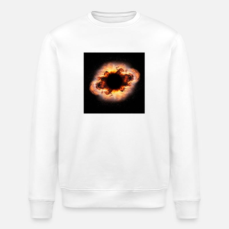 Firestarter - Stanley/Stella Unisex Bio-Sweatshirt ROLLER - Weiß