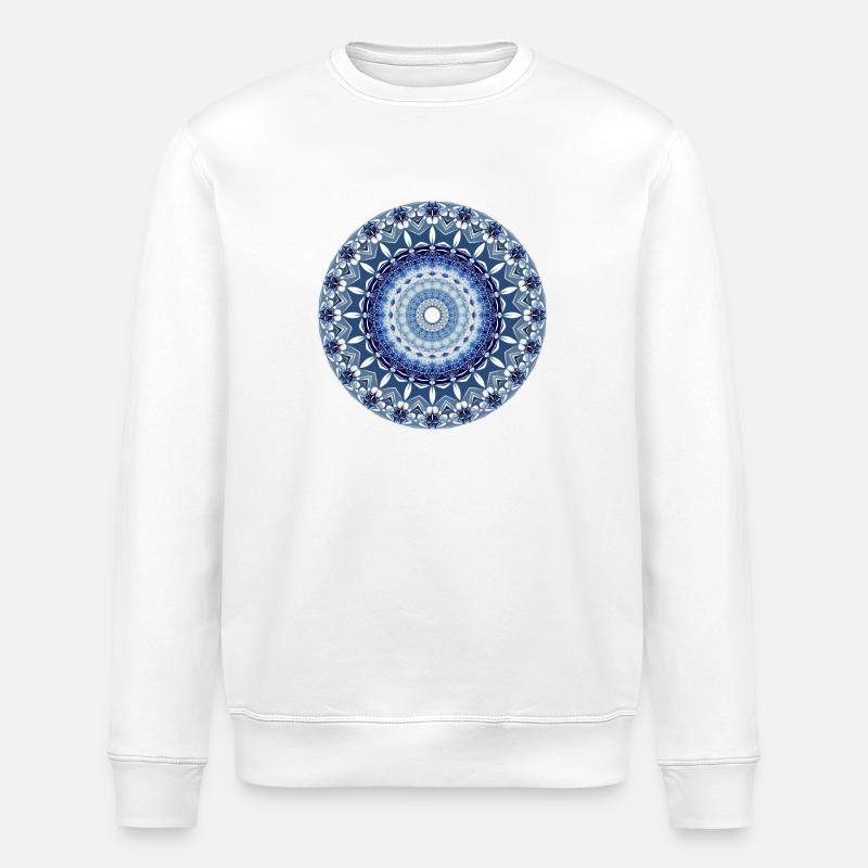 Mandala - Stanley/Stella Unisex Bio-Sweatshirt ROLLER - Weiß