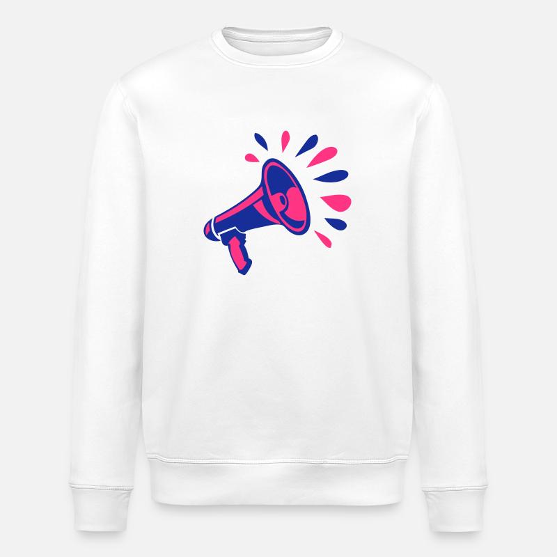 Megaphon 1911 - Stanley/Stella Unisex Bio-Sweatshirt ROLLER - Weiß