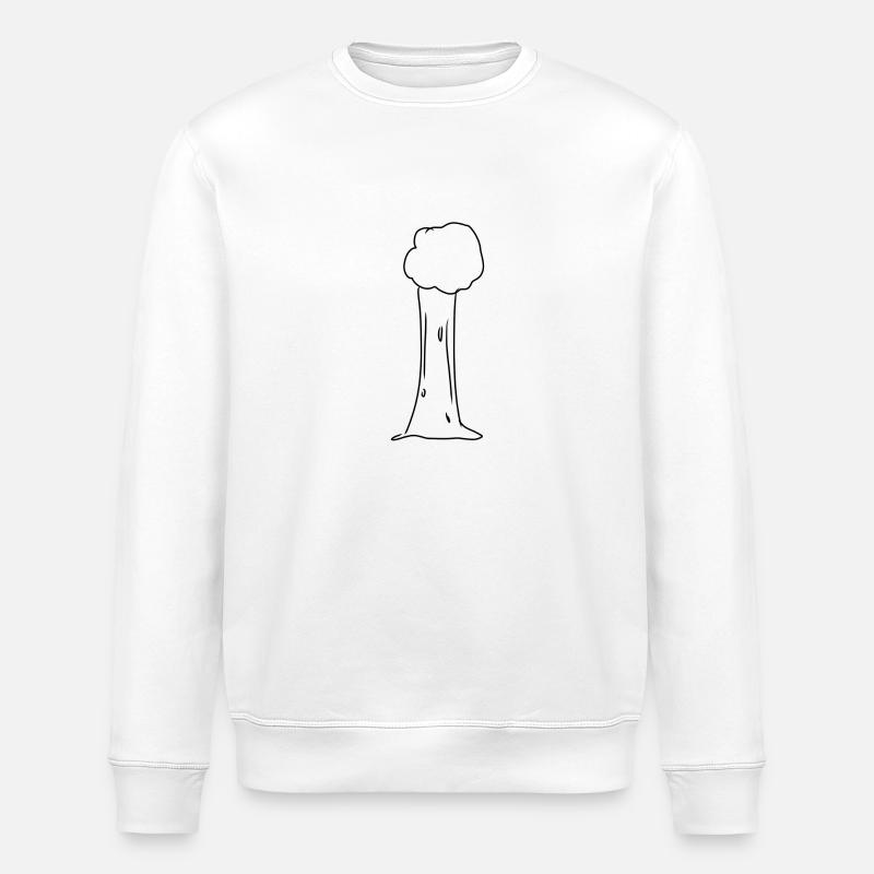 Arbre Symbole Nature - Sweat bio ROLLER Stanley/Stella Unisexe - blanc