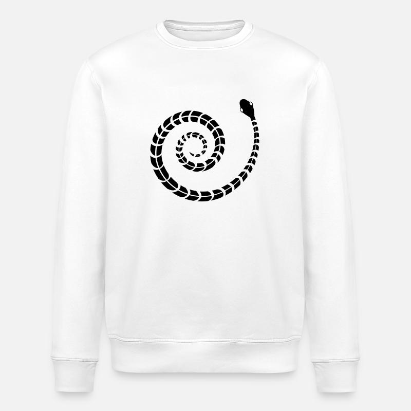 Snake - Toxic - Sweat bio ROLLER Stanley/Stella Unisexe - blanc