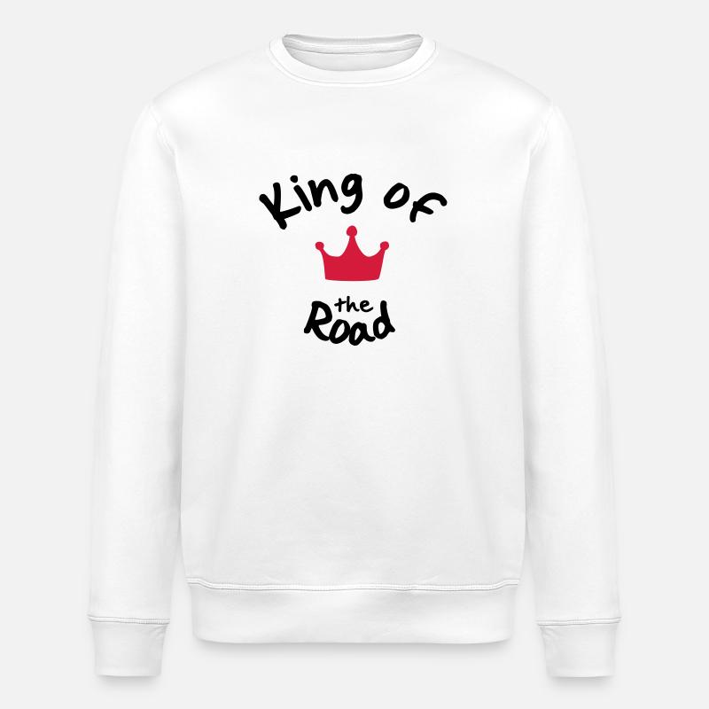 Biker - Stanley/Stella ROLLER Unisex Organic Sweatshirt - white
