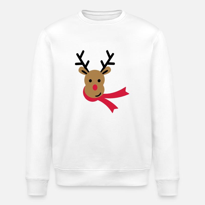 RENTIER - Stanley/Stella Unisex Bio-Sweatshirt ROLLER - Weiß