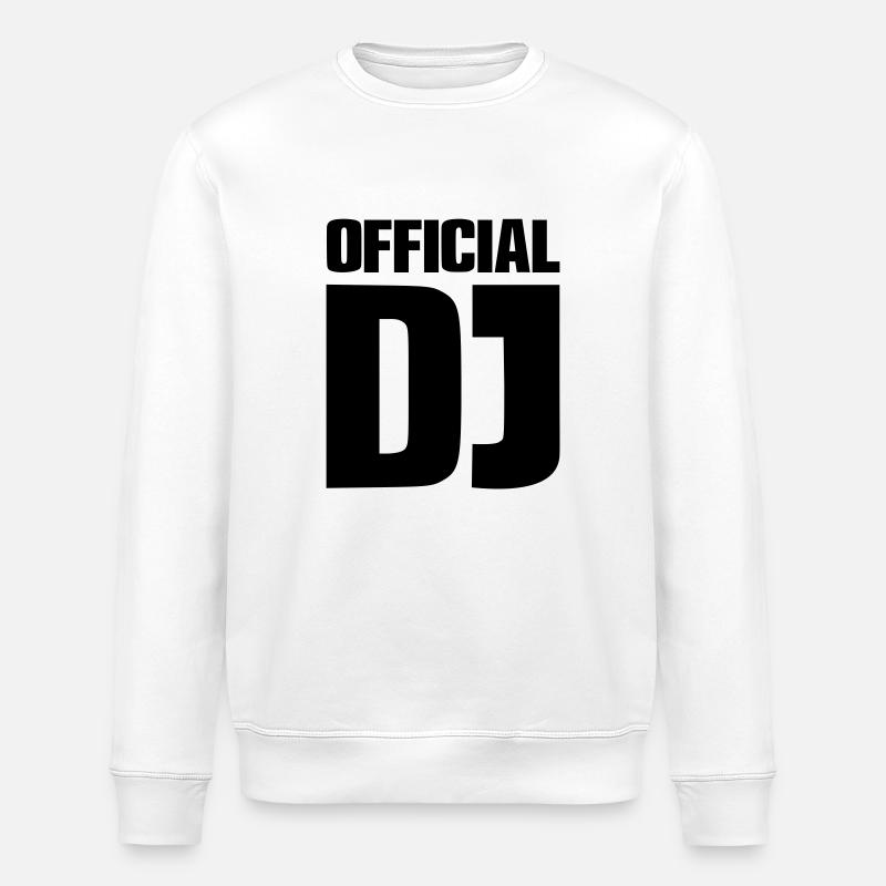 Official DJ - Stanley/Stella Unisex Bio-Sweatshirt ROLLER - Weiß