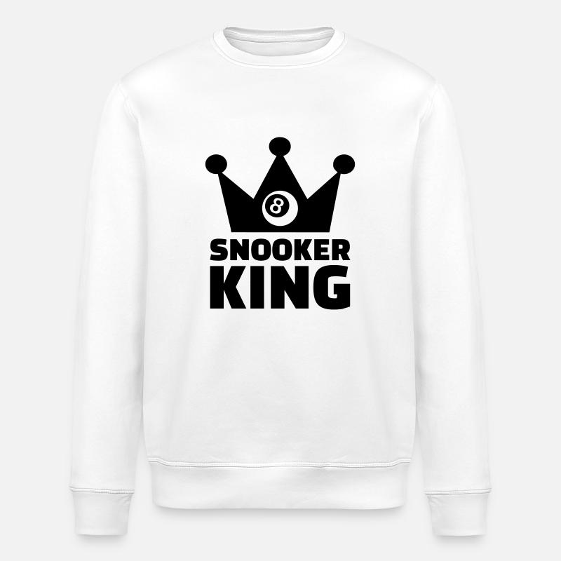 Snooker - Stanley/Stella Unisex Bio-Sweatshirt ROLLER - Weiß